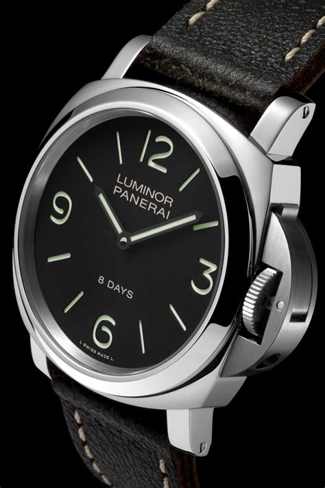 panerai luminor base 44mm 8 days acciaio|Panerai Luminor marina 44mm.